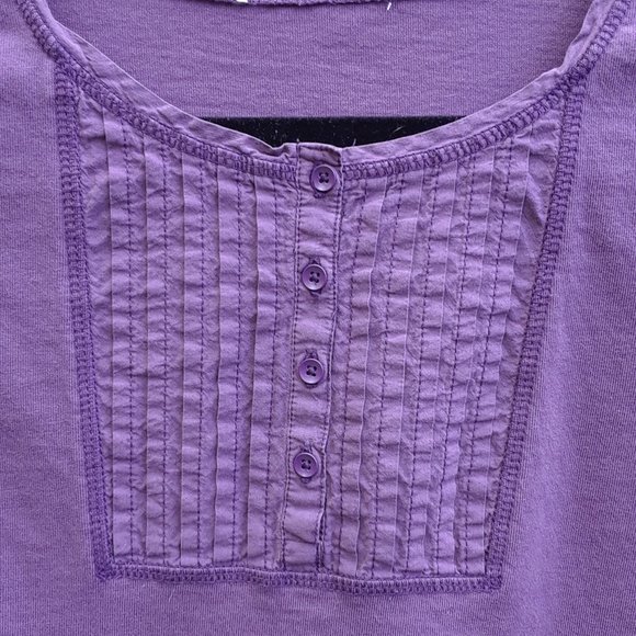 Woolrich Pintucked Long-sleeve Tunic - Purple - Picture 3 of 6